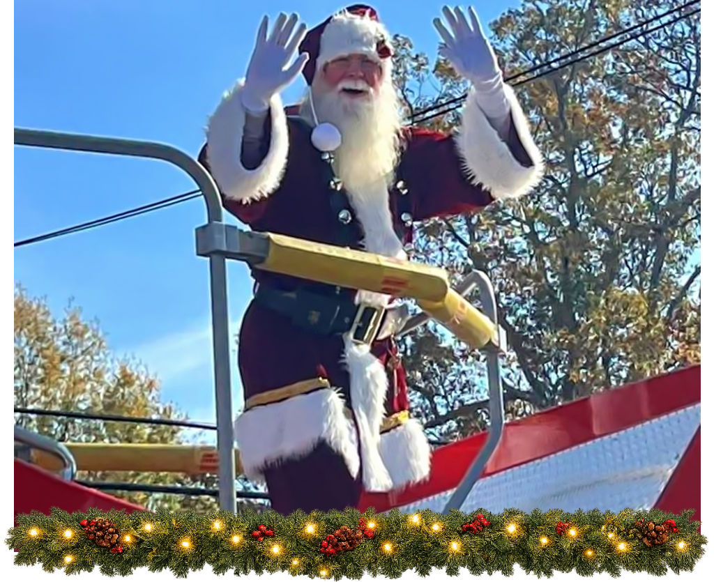 Santa for events in Northeast Georgia